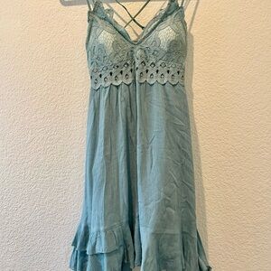 Trend Shop Blue Textured Top